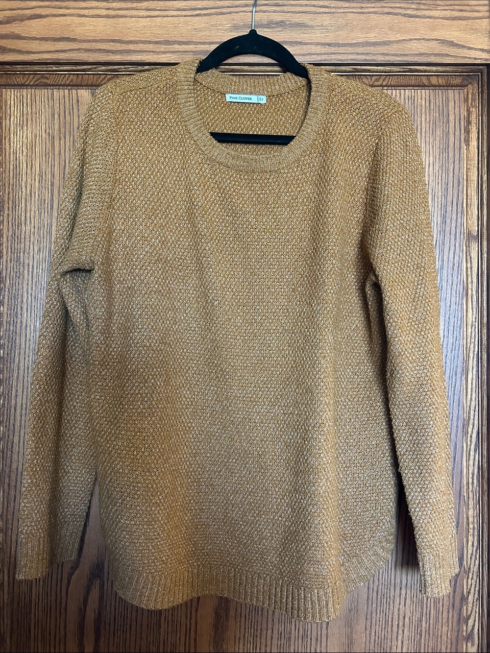 Burnt Orange Crewneck Sweater